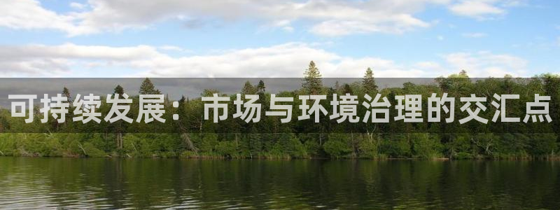 凯发k8·中国官方网站|可持续发展：市场与环境治理的交汇点